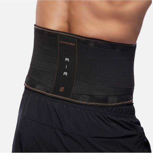 NEW Copper Fit Elite Air Back Brace Support Breathable, 30-50 Inches Waist - Picture 5 of 16